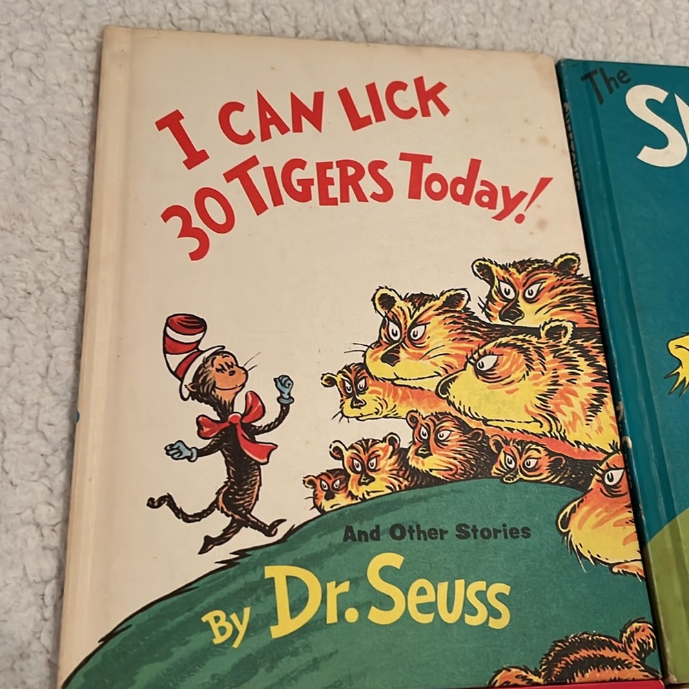 Vintage Dr Seuss Classic Stories Set of 4 Family Fun Reading time - Picture 2 of 15